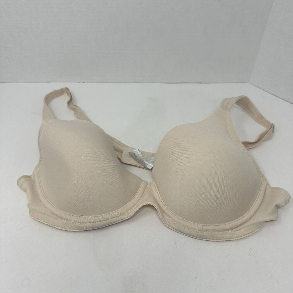 Delicates Nude 34B Underwire Push Up Padded Adjustable Bra #11935